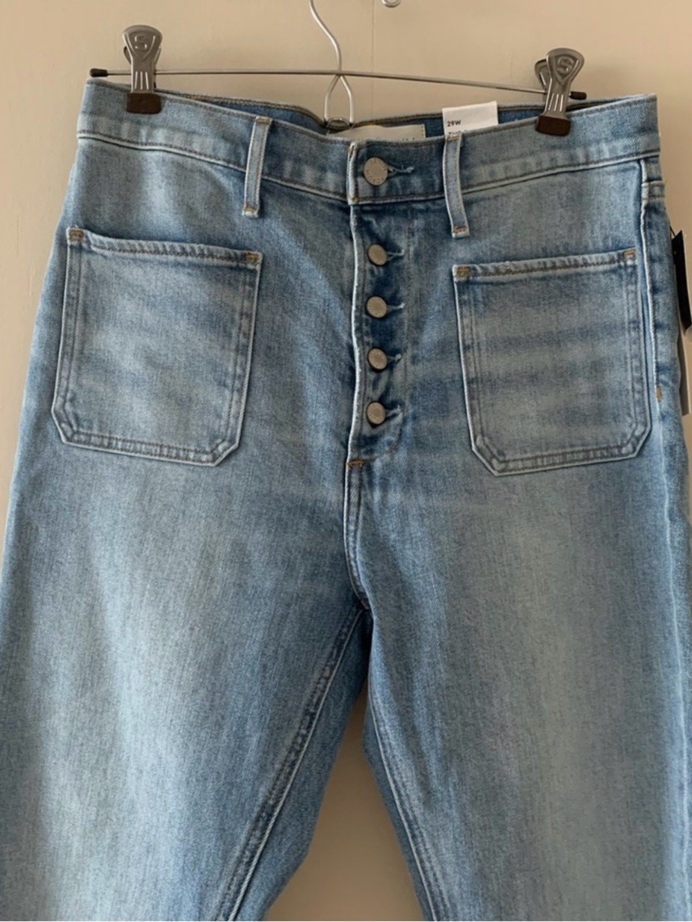 Aritzia Jeans. The Bailey High Rise Crop Flare